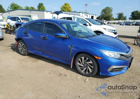 2018 Honda Civic Ex from USA, damaged, VIN 2HGFC2F70JH508310
